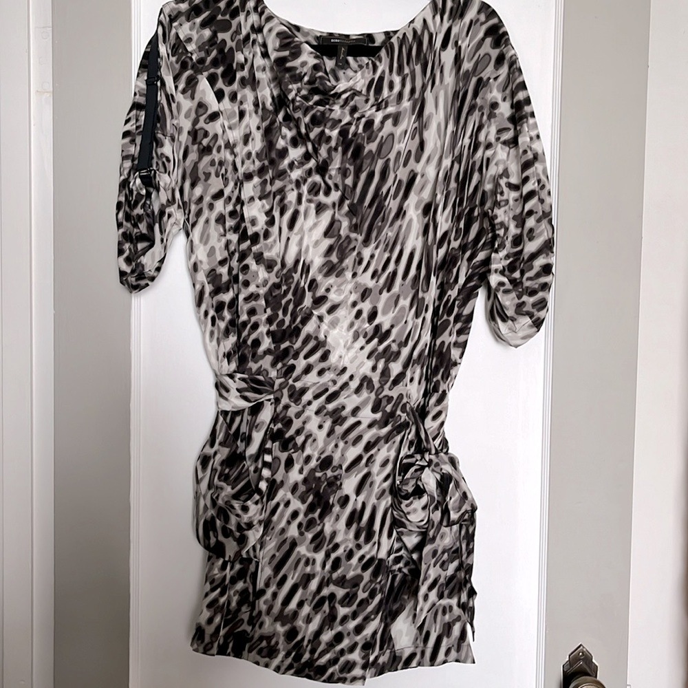NWOT BCBGMAXAZRIA SILK MINI DRESS